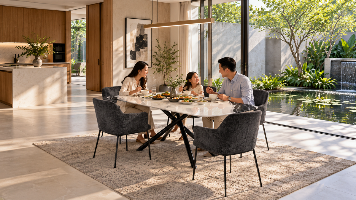 CL-0283 dining table lifestyle image 10