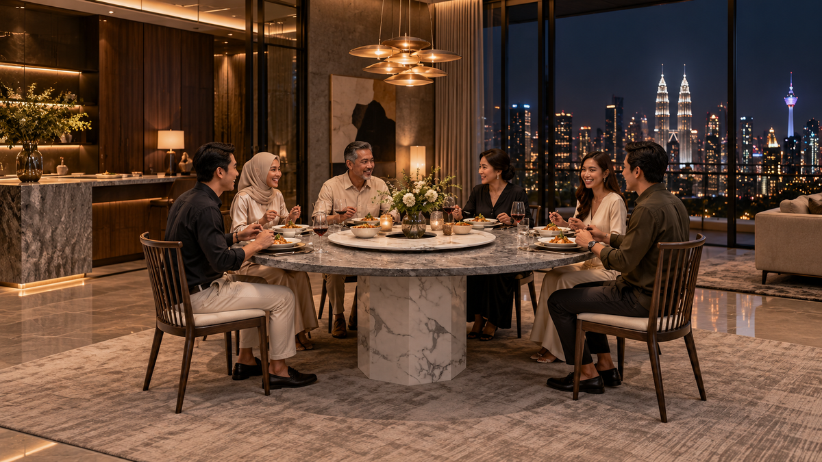 CL-0286 dining table lifestyle image 12