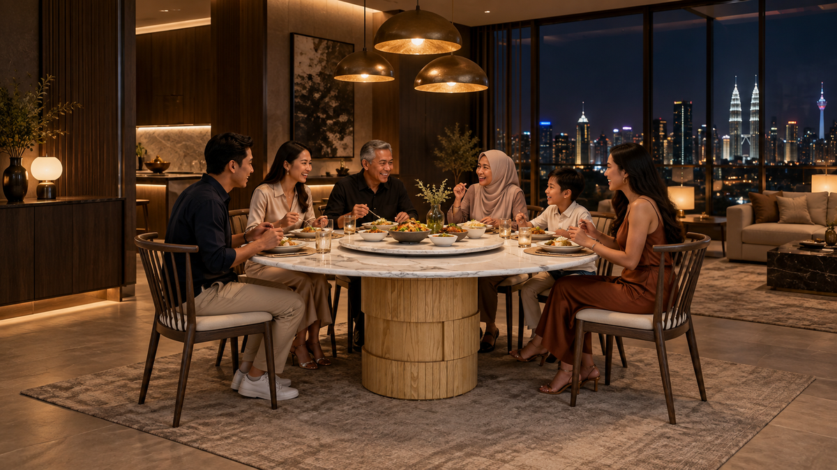 CL-0287 dining table lifestyle image 12