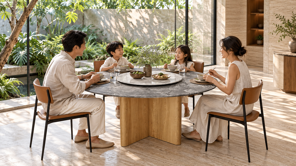 CL-0291 dining table lifestyle image 10