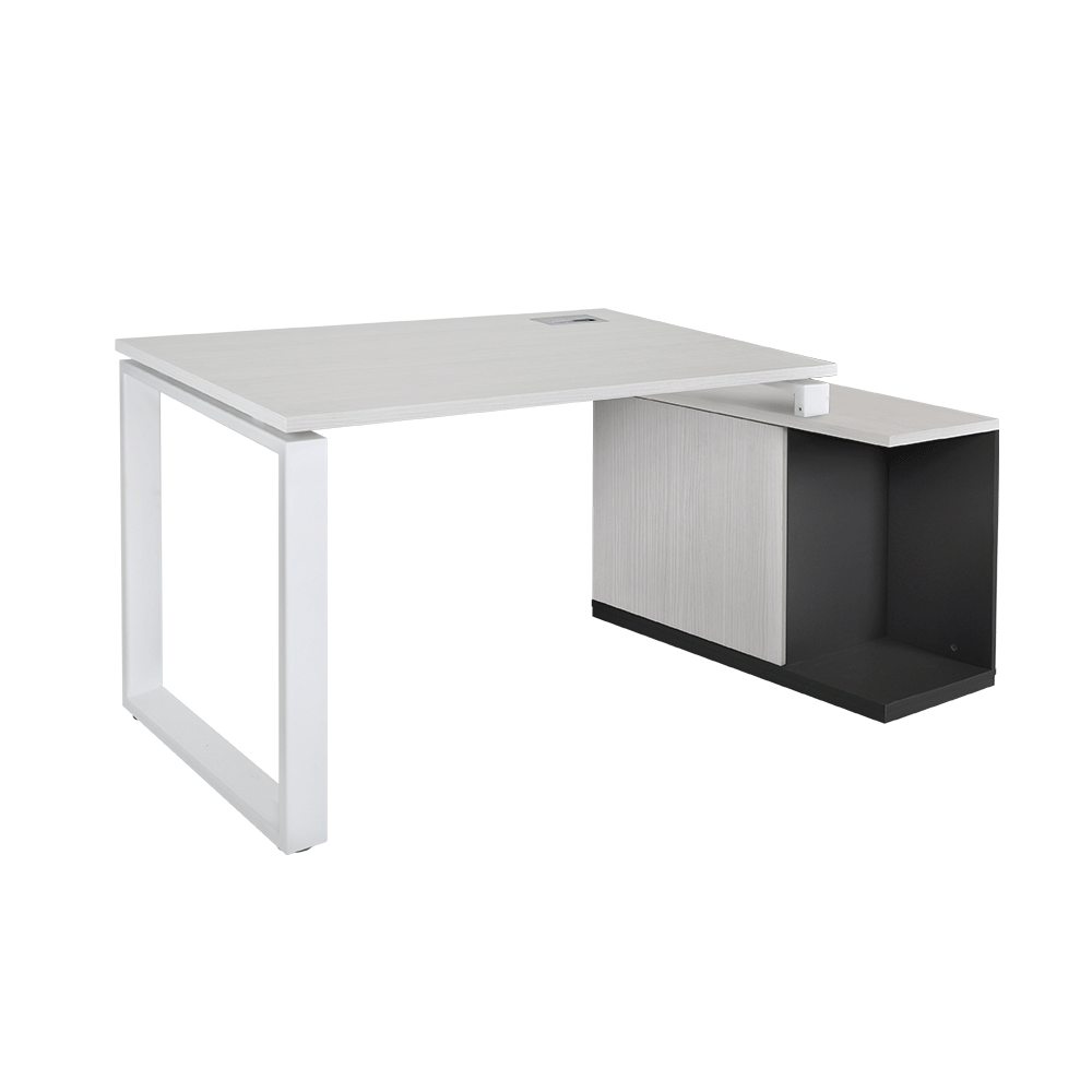 CALIS – Mix & Match Director 4ft Study Table with Side Return & Door