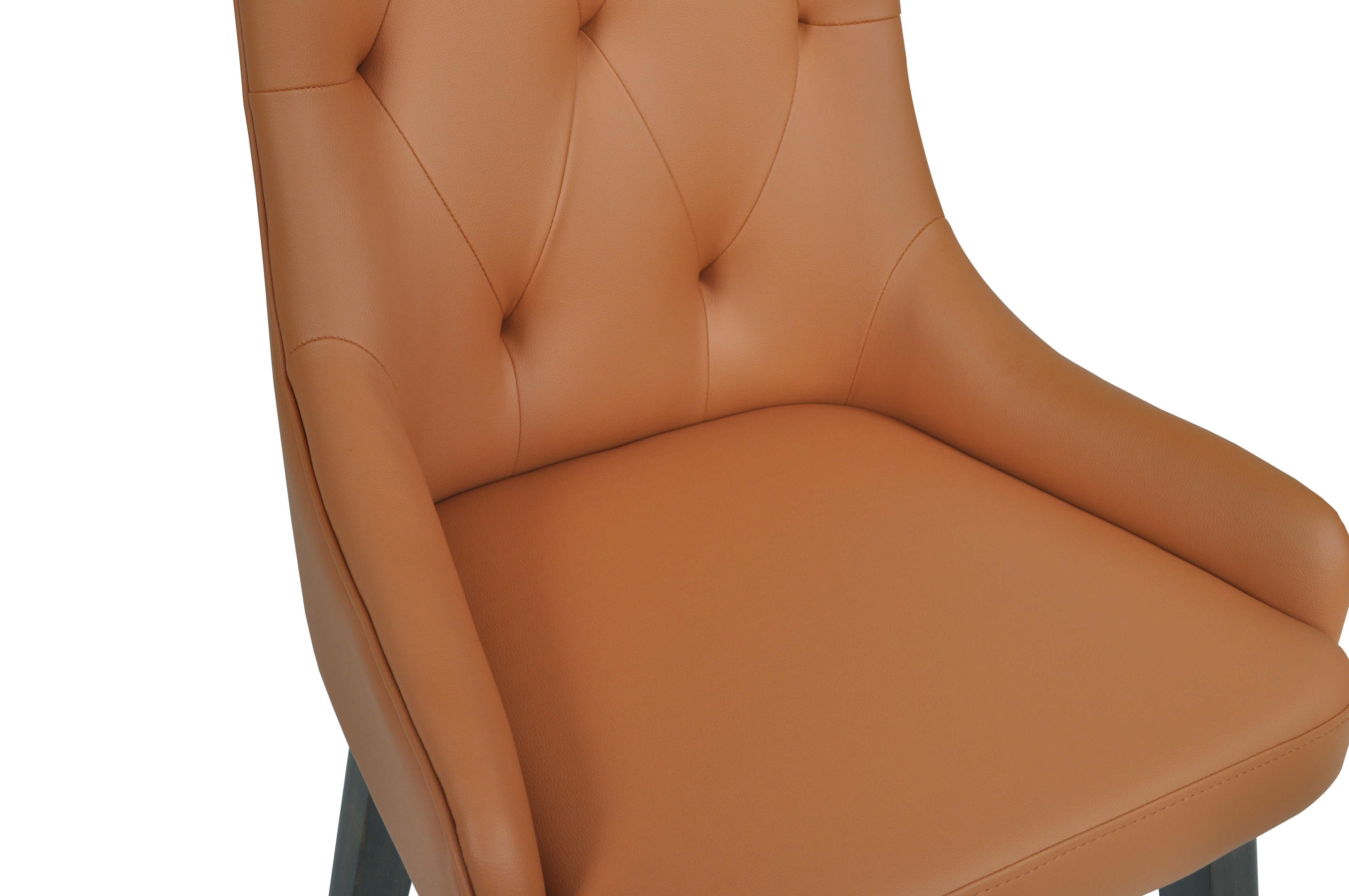 KAIA – Soft PU High Back Tufted Dining Chair