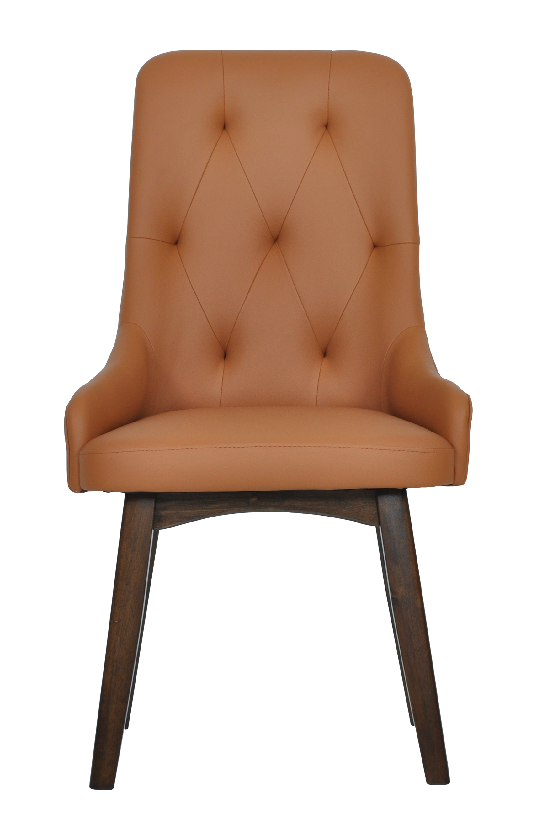 KAIA – Soft PU High Back Tufted Dining Chair
