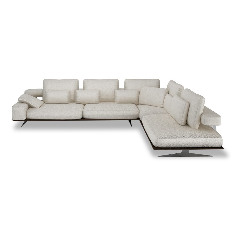 ROSEPHINE – Washable Fabric L-Shaped Sofa