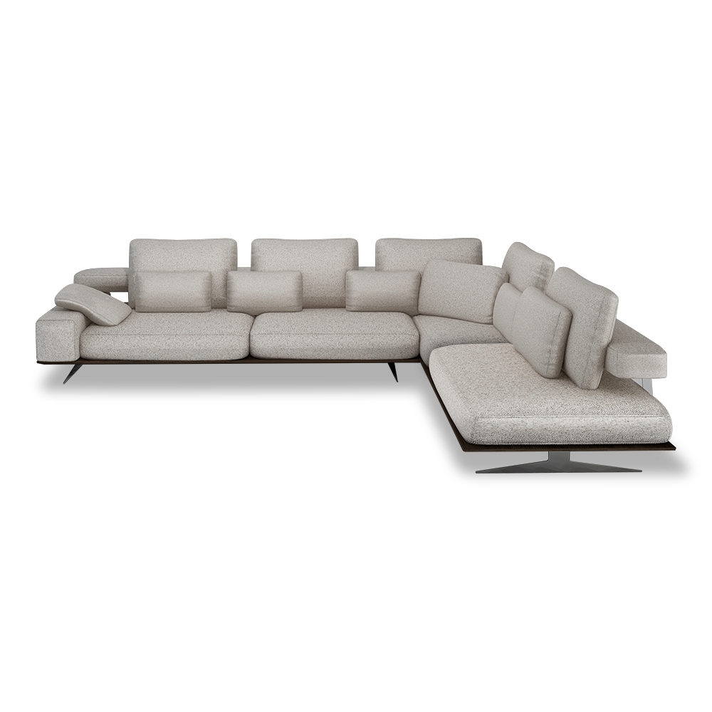 ROSEPHINE – Washable Fabric L-Shaped Sofa