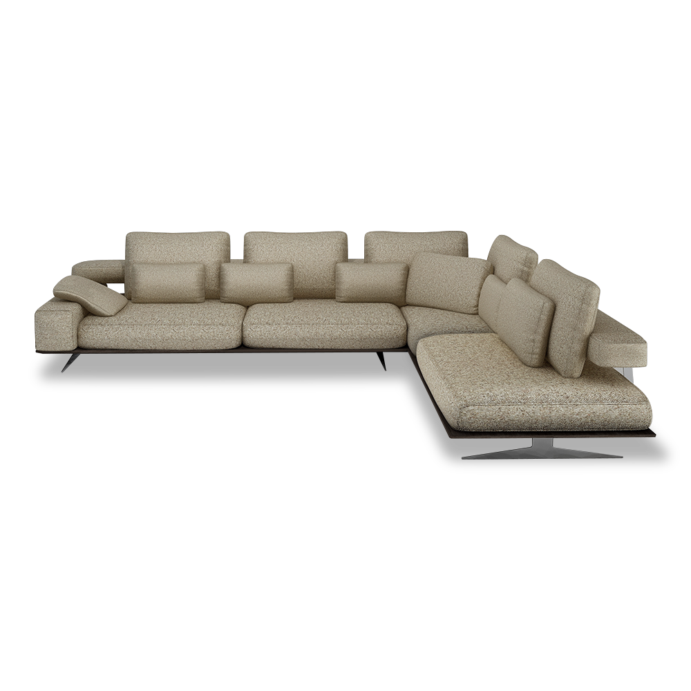 ROSEPHINE – Washable Fabric L-Shaped Sofa