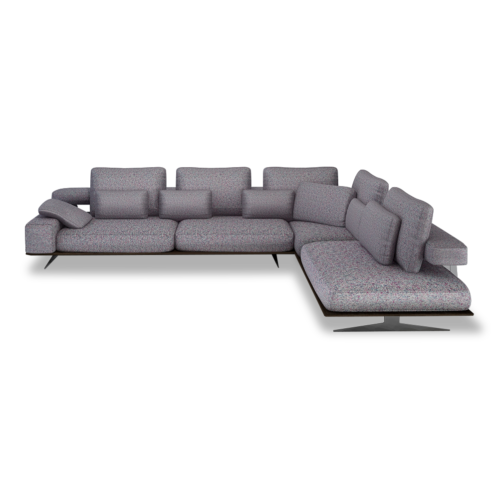 ROSEPHINE – Washable Fabric L-Shaped Sofa