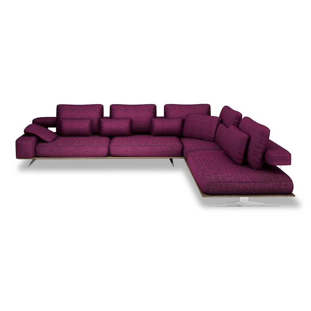 ROSEPHINE – Washable Fabric L-Shaped Sofa