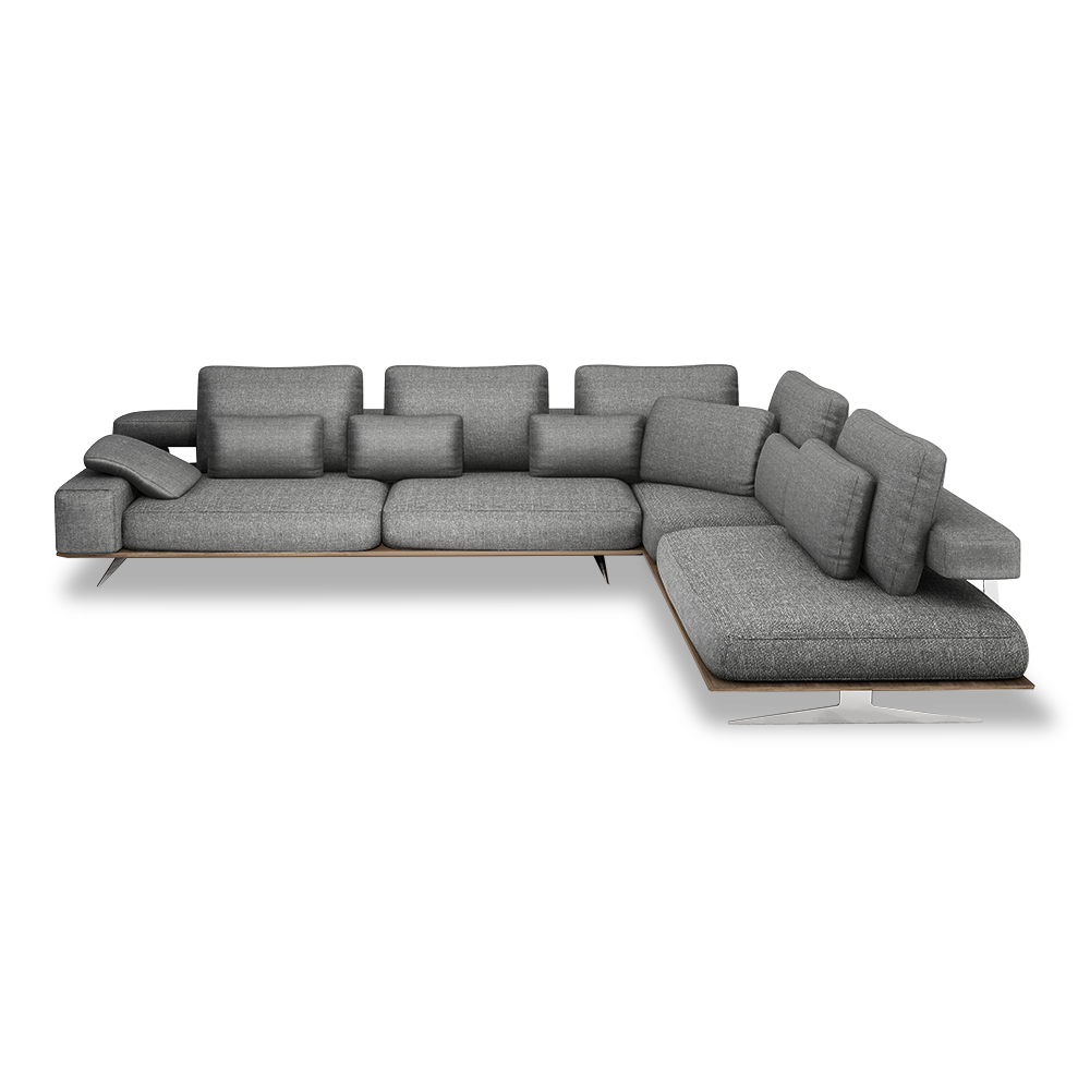 ROSEPHINE – Washable Fabric L-Shaped Sofa