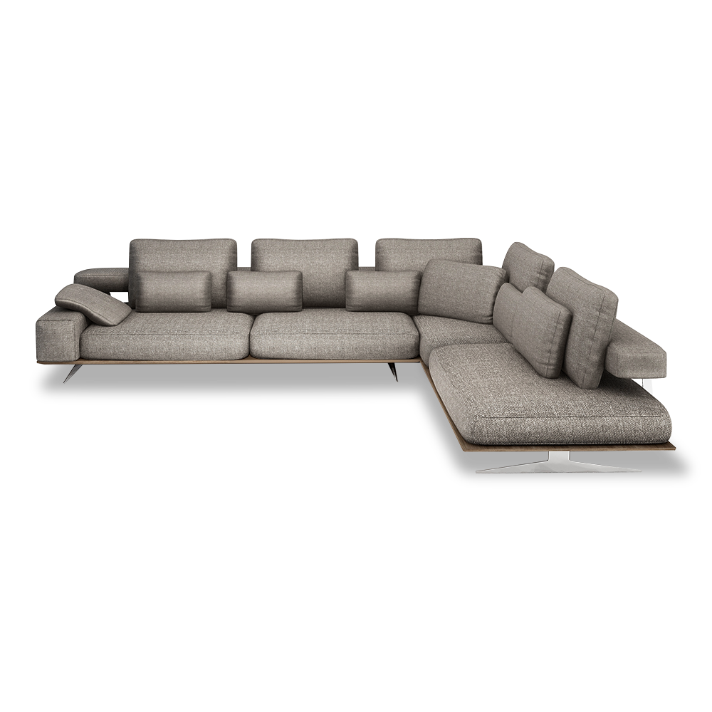 ROSEPHINE – Washable Fabric L-Shaped Sofa