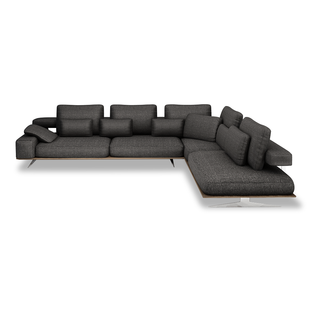 ROSEPHINE – Washable Fabric L-Shaped Sofa