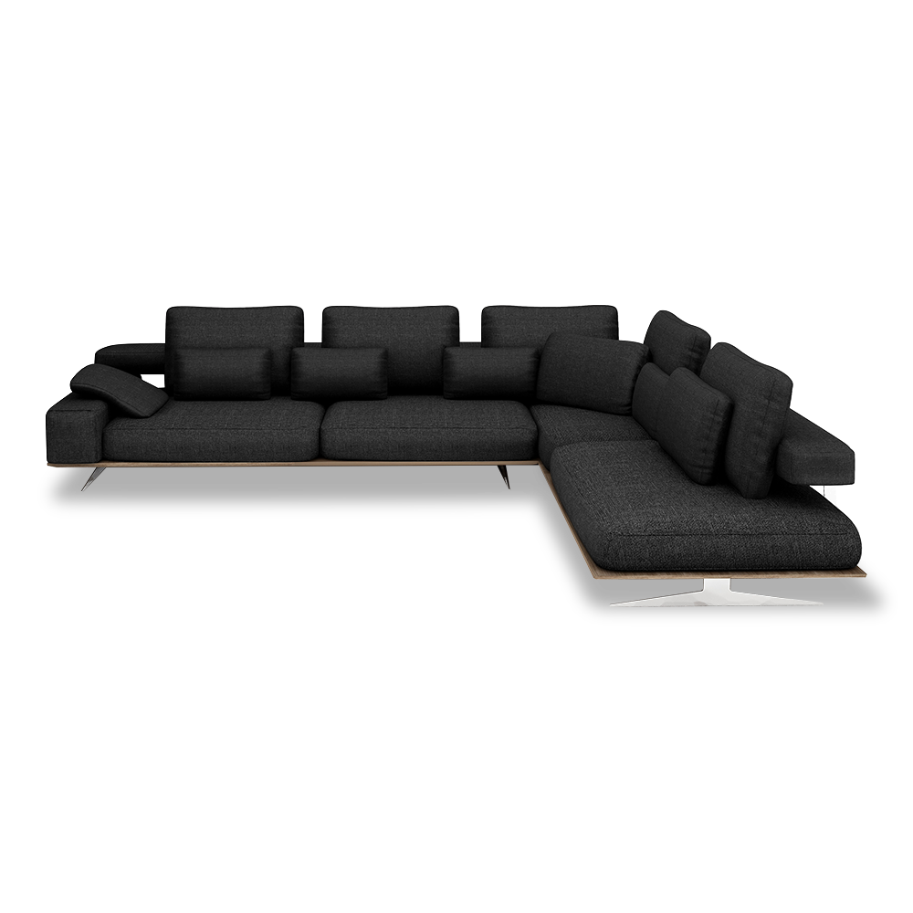 ROSEPHINE – Washable Fabric L-Shaped Sofa