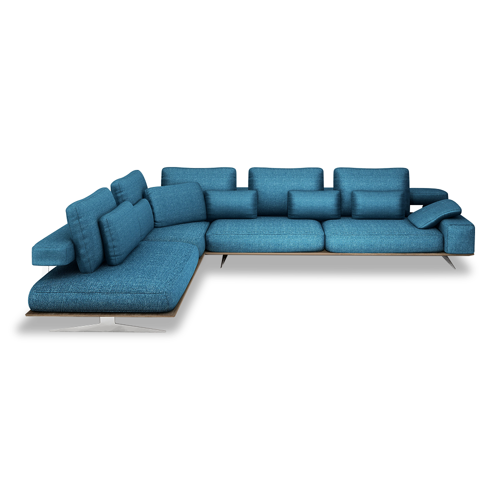 ROSEPHINE – Washable Fabric L-Shaped Sofa