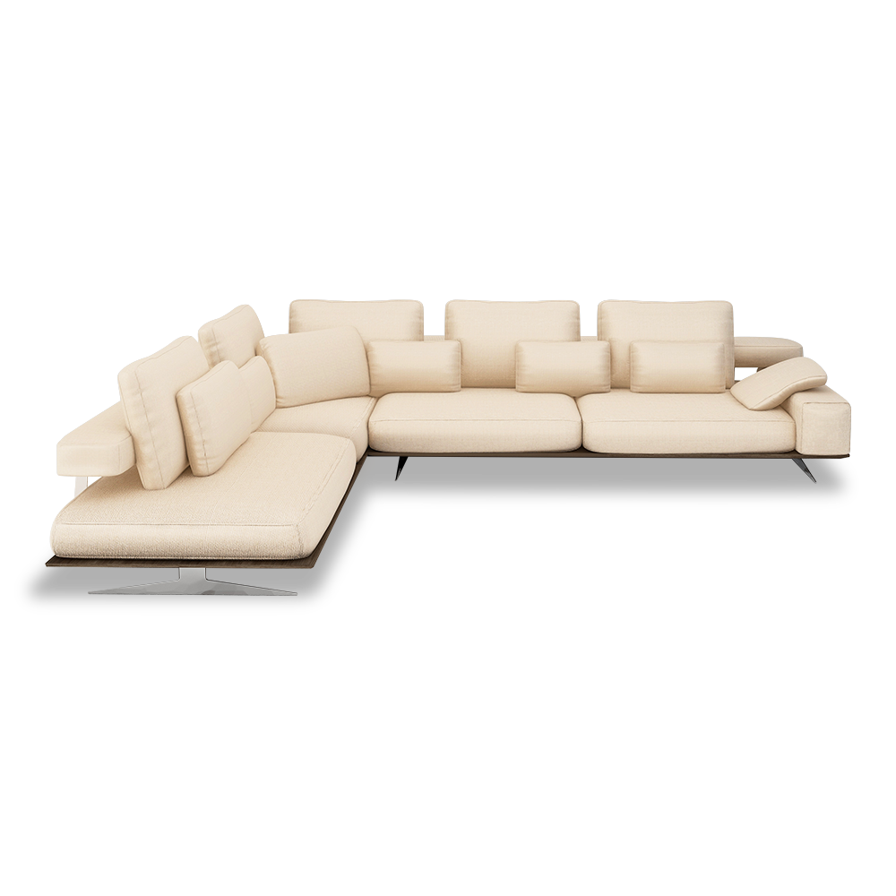 ROSEPHINE – Washable Fabric L-Shaped Sofa