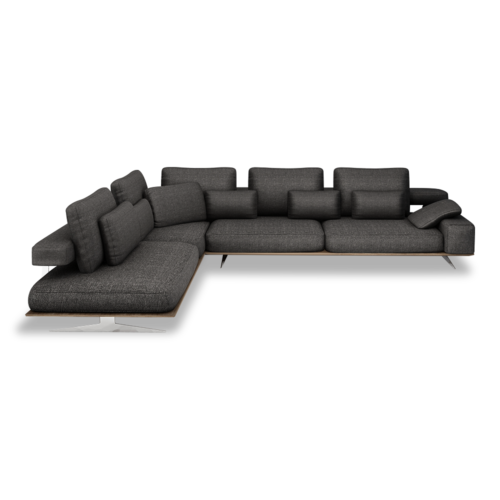 ROSEPHINE – Washable Fabric L-Shaped Sofa