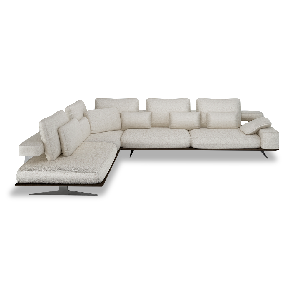 ROSEPHINE – Washable Fabric L-Shaped Sofa