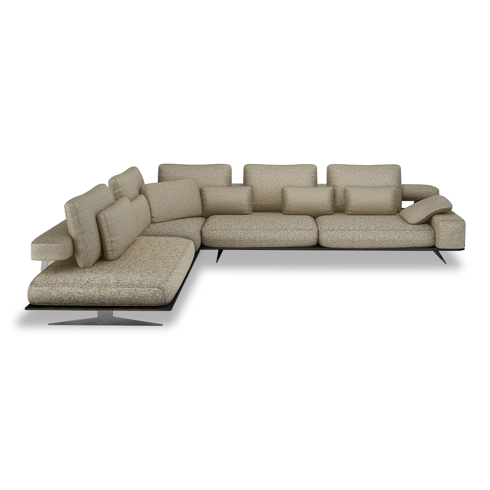 ROSEPHINE – Washable Fabric L-Shaped Sofa