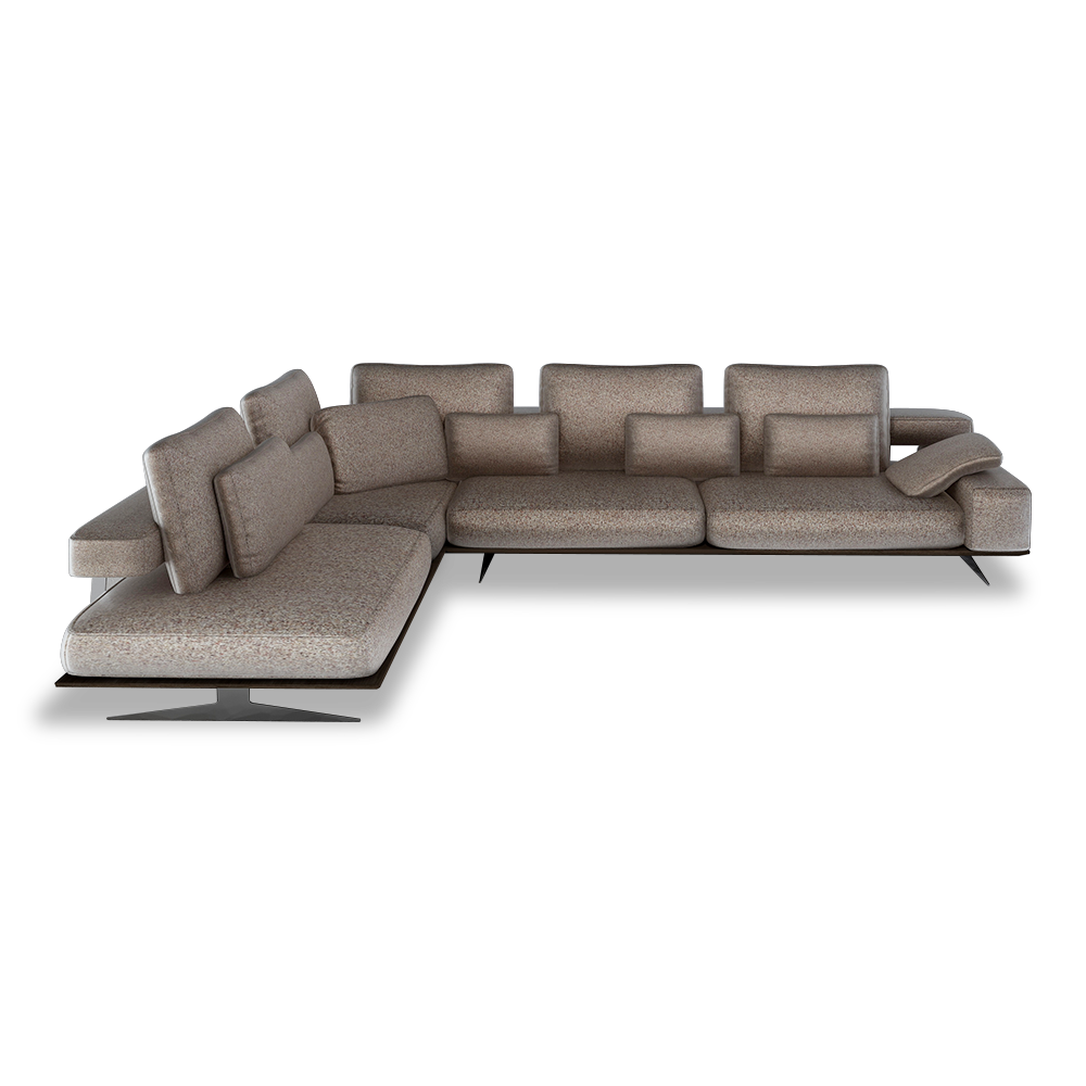 ROSEPHINE – Washable Fabric L-Shaped Sofa