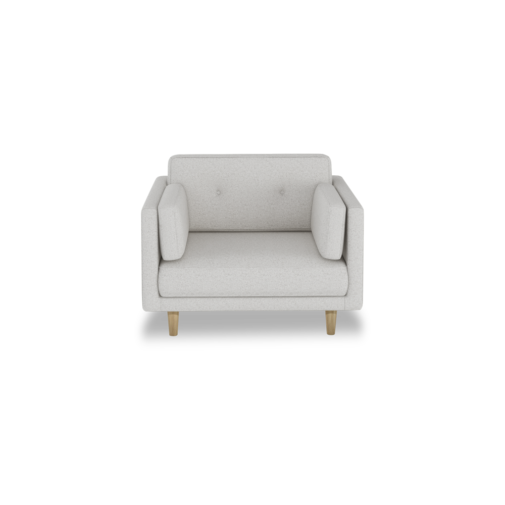 POSLEY - Fabric Sofa (1-seater)