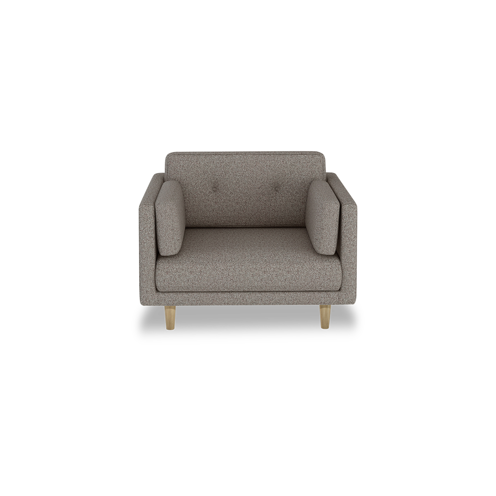 POSLEY - Fabric Sofa (1-seater)