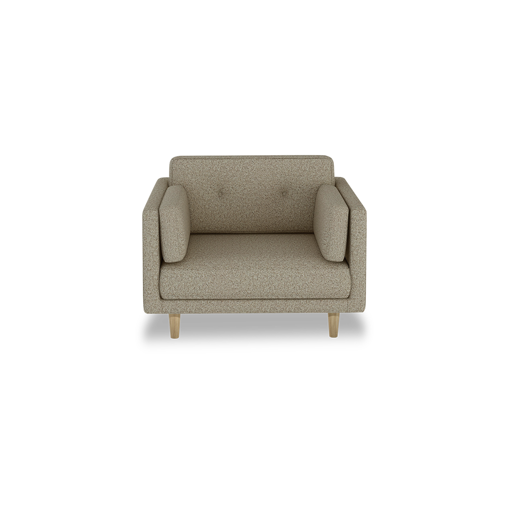 POSLEY - Fabric Sofa (1-seater)