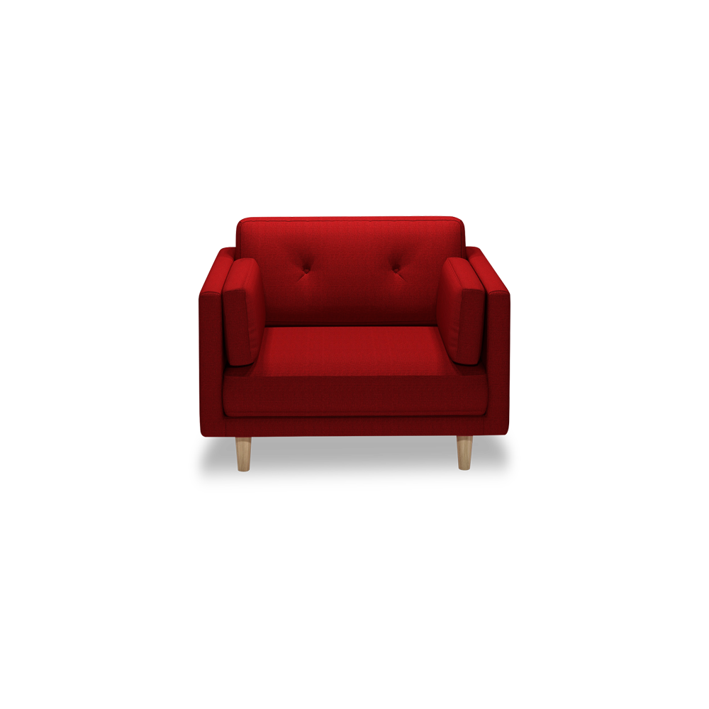 POSLEY - Fabric Sofa (1-seater)