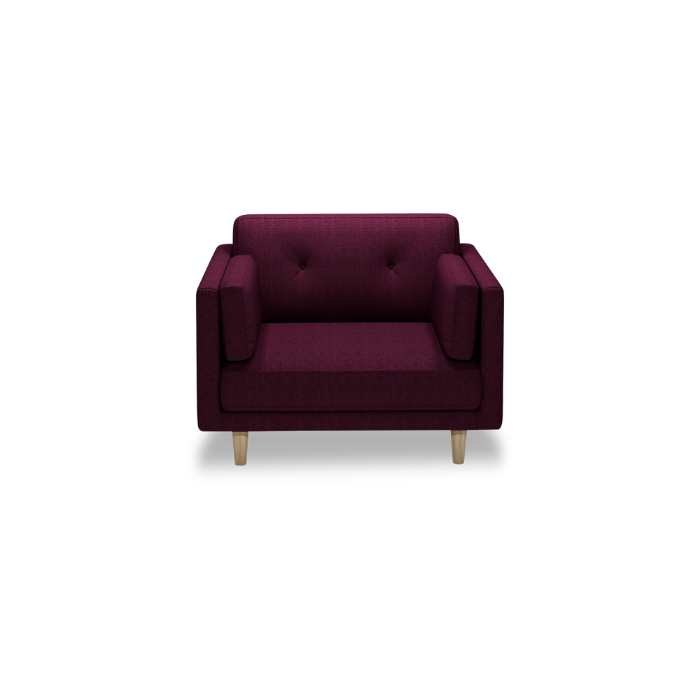POSLEY - Fabric Sofa (1-seater)