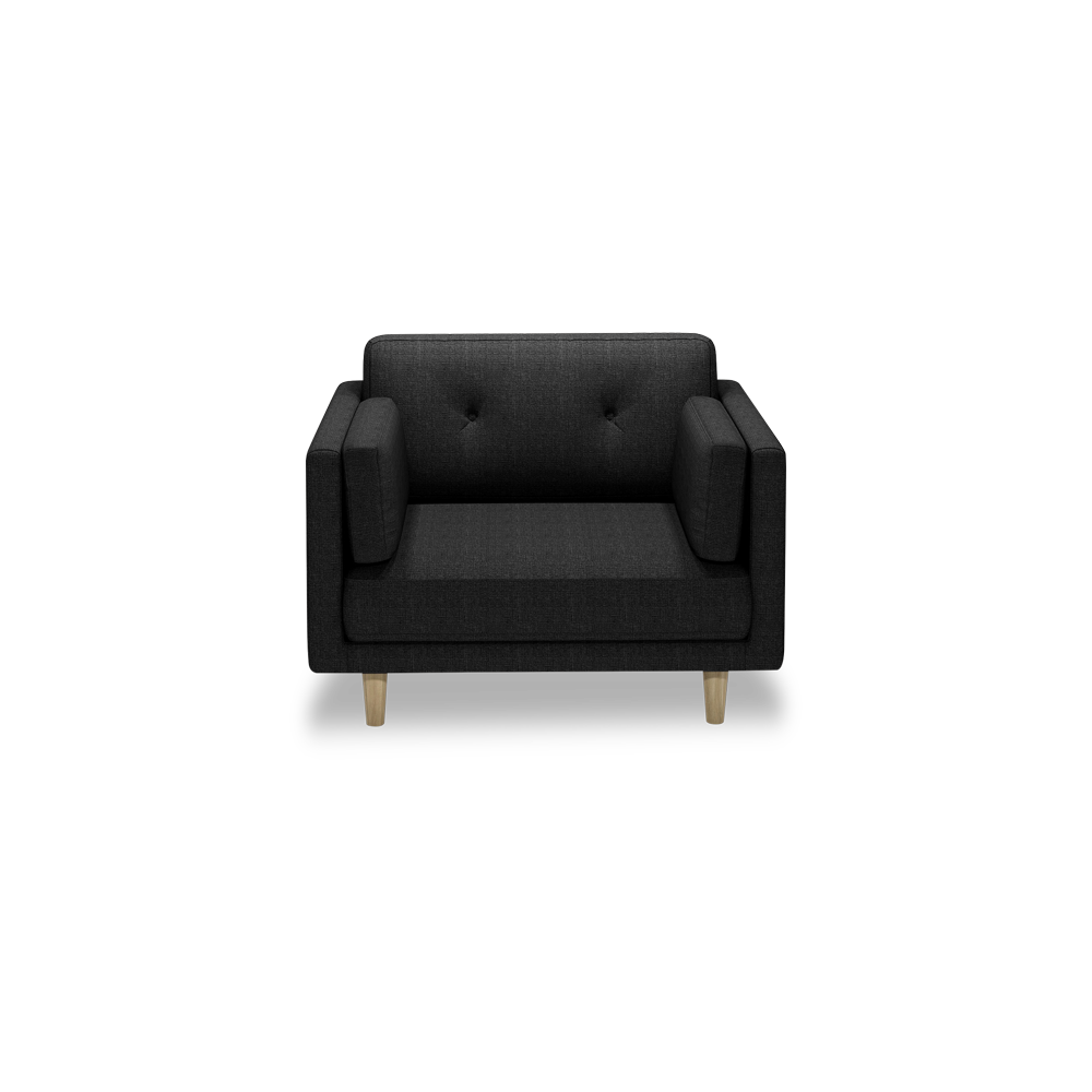POSLEY - Fabric Sofa (1-seater)