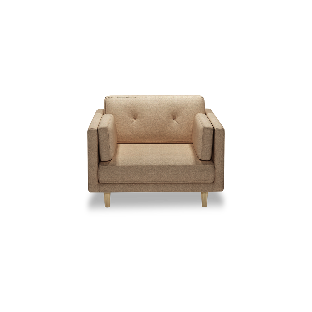 POSLEY - Fabric Sofa (1-seater)