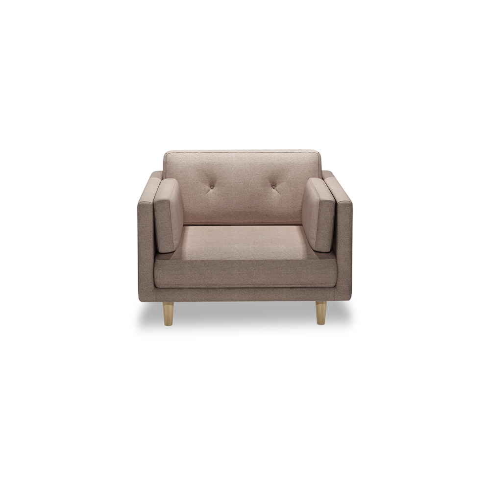 POSLEY - Fabric Sofa (1-seater)