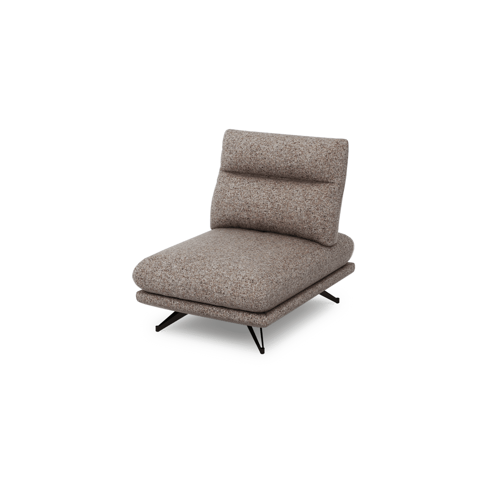 GAVORA – Push-Back Fabric Sofa / Armchair with Adjustable Backrest (1NA)