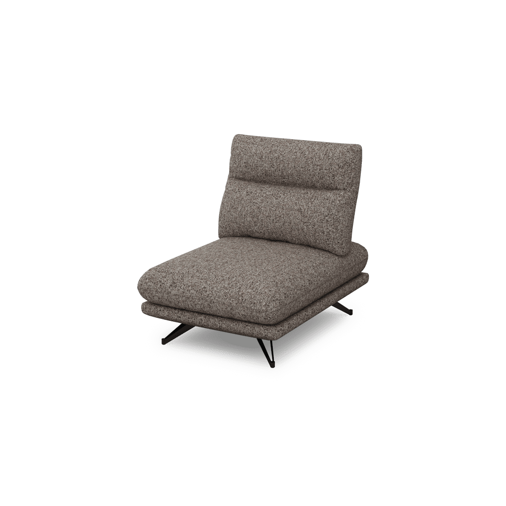 GAVORA – Push-Back Fabric Sofa / Armchair with Adjustable Backrest (1NA)