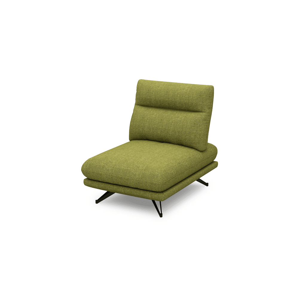 GAVORA – Push-Back Fabric Sofa / Armchair with Adjustable Backrest (1NA)