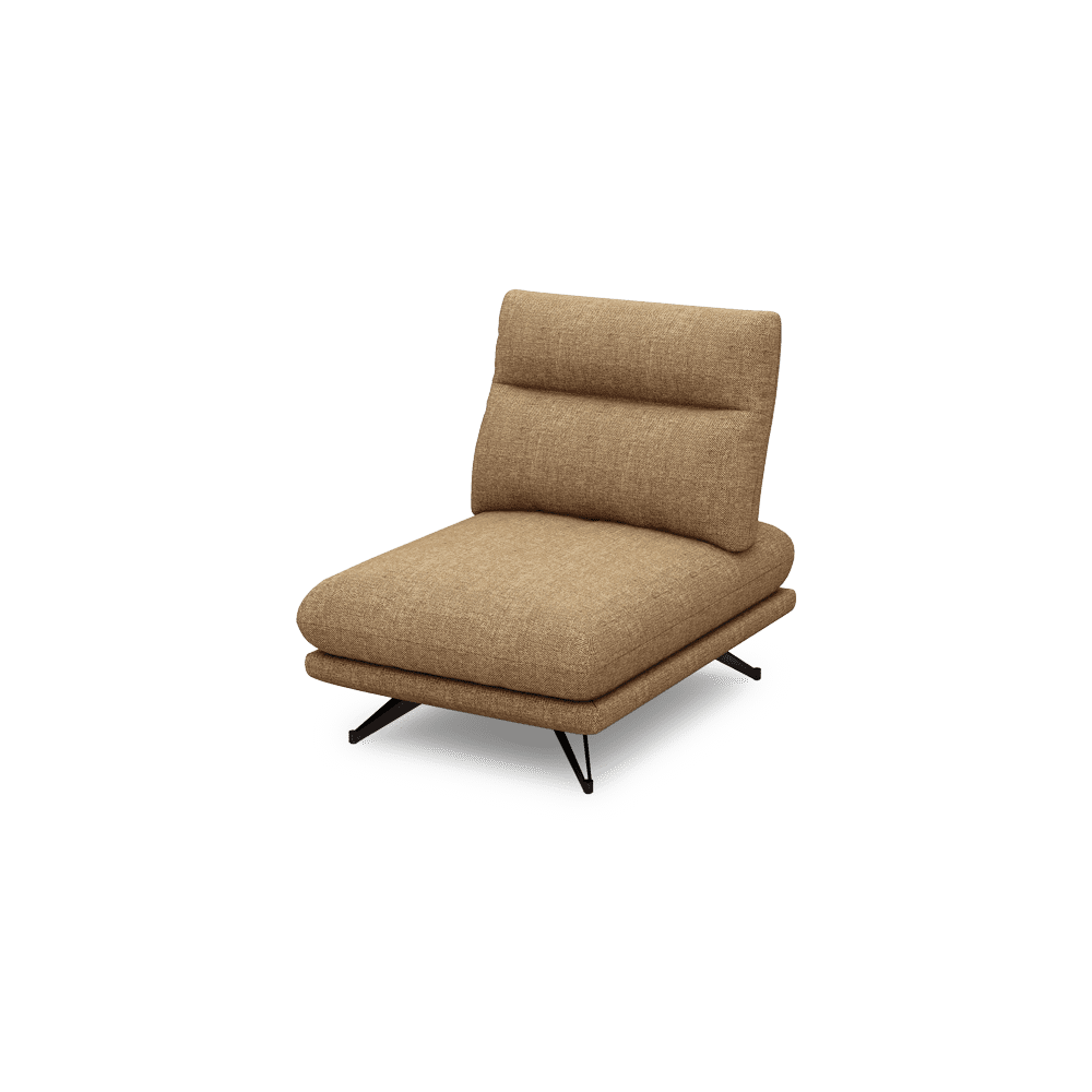 GAVORA – Push-Back Fabric Sofa / Armchair with Adjustable Backrest (1NA)