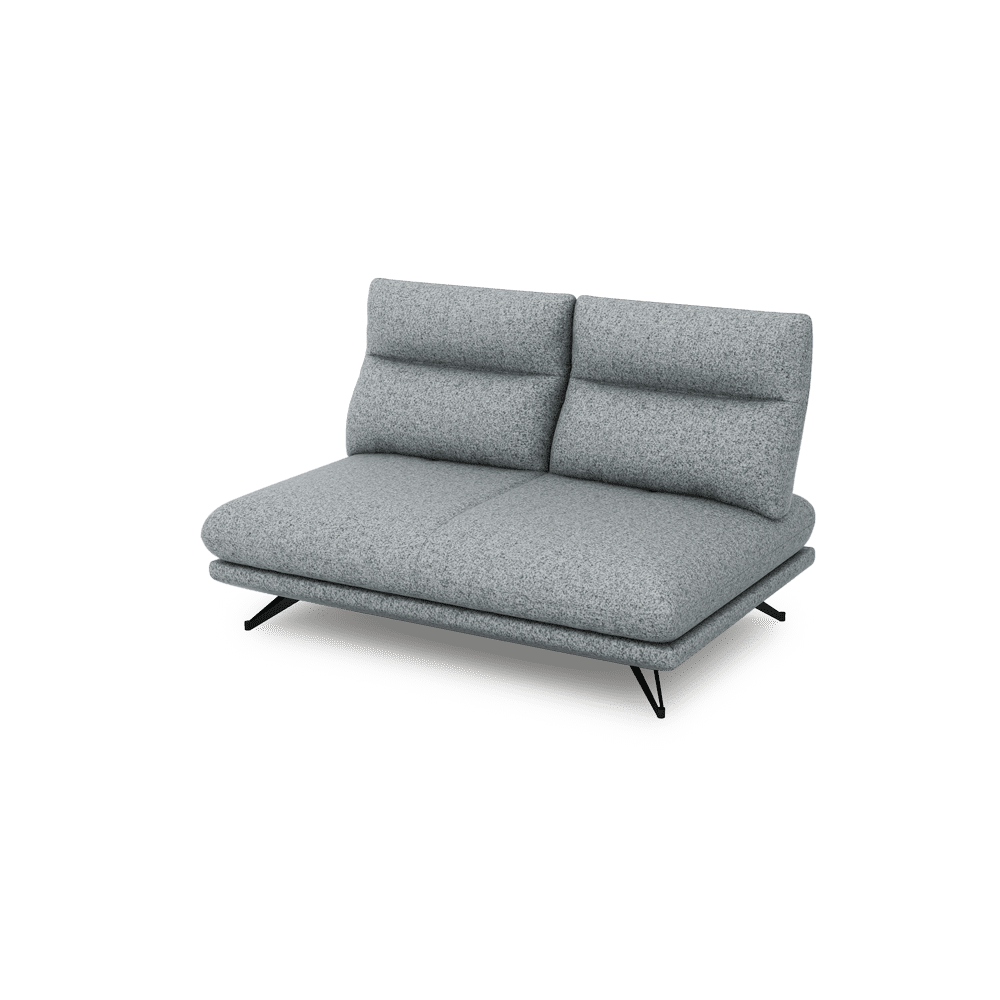 GAVORA – Push-Back Fabric Sofa / Armchair with Adjustable Backrest (2NA)