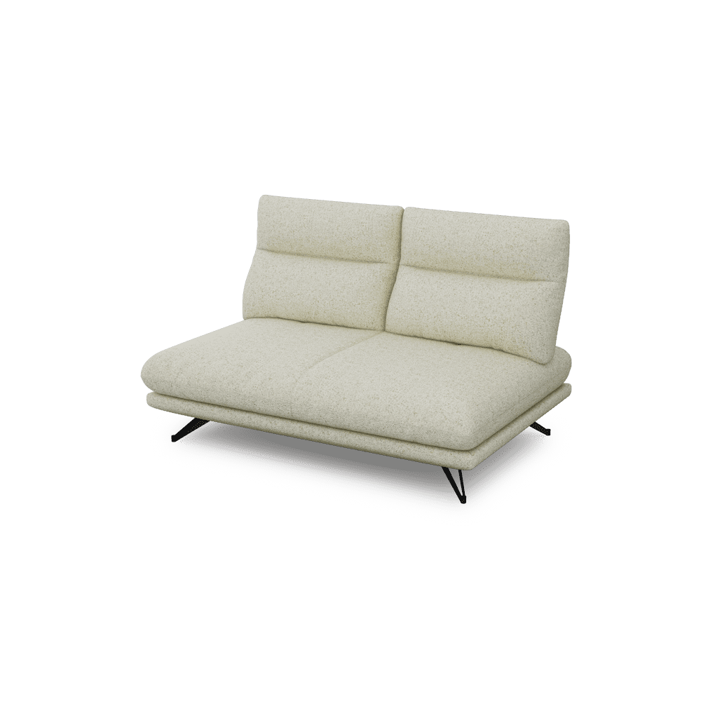 GAVORA – Push-Back Fabric Sofa / Armchair with Adjustable Backrest (2NA)