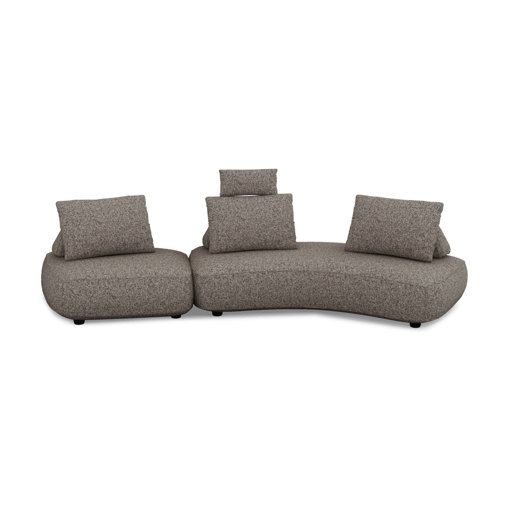 VARDINI – Sculpted Curve Sofa