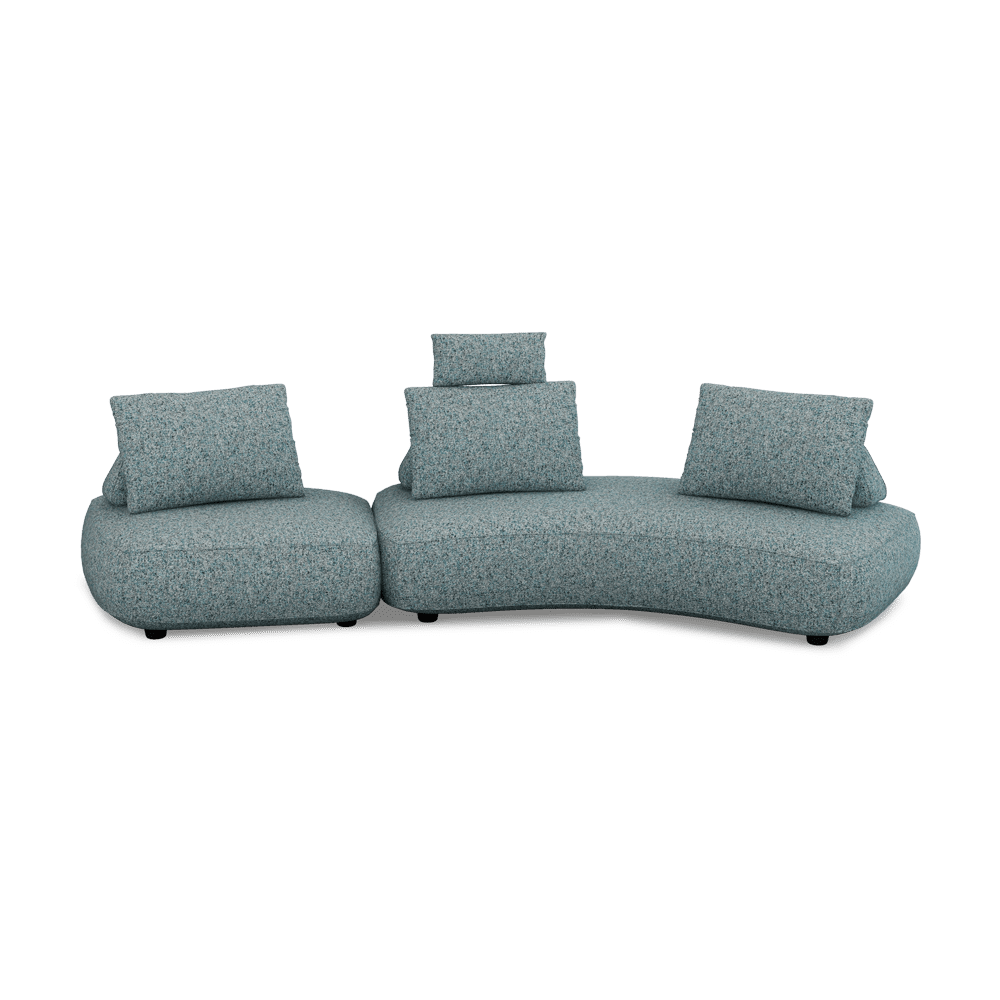 VARDINI – Sculpted Curve Sofa