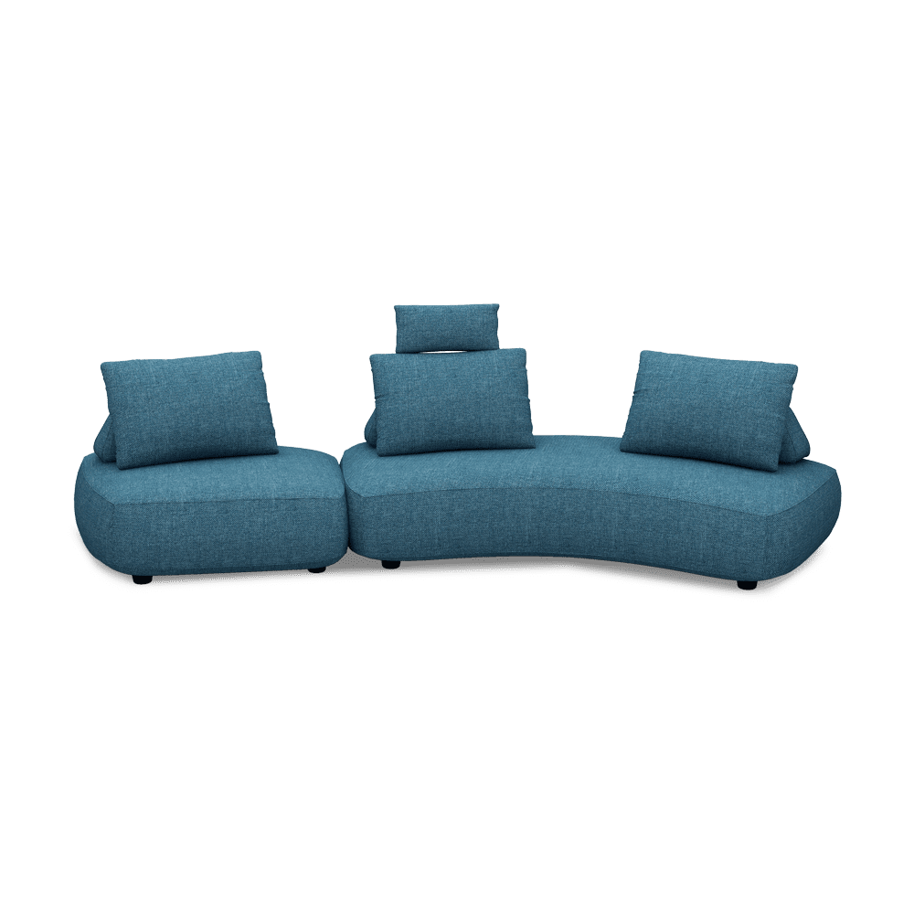 VARDINI – Sculpted Curve Sofa