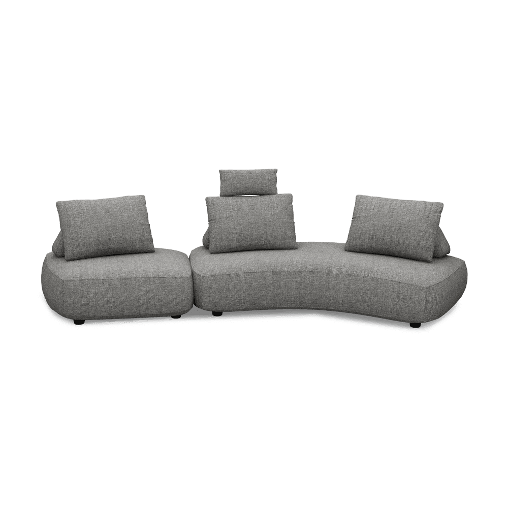 VARDINI – Sculpted Curve Sofa