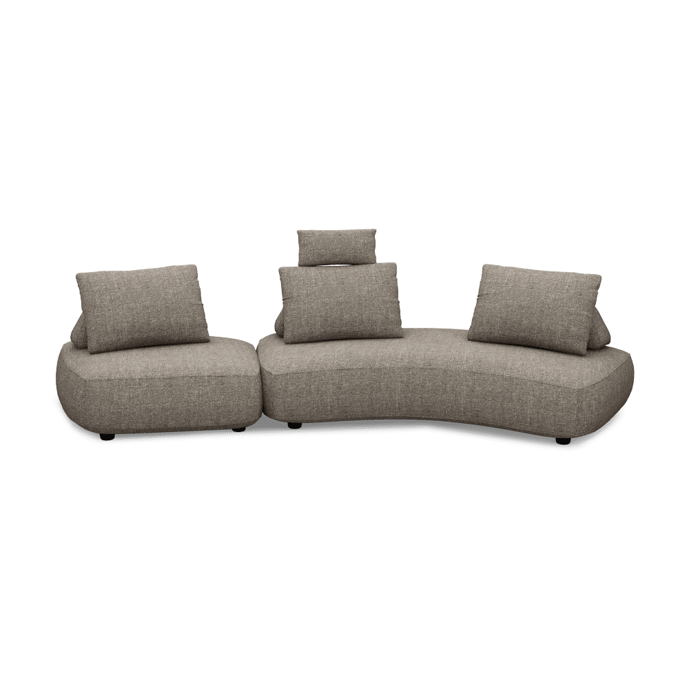 VARDINI – Sculpted Curve Sofa
