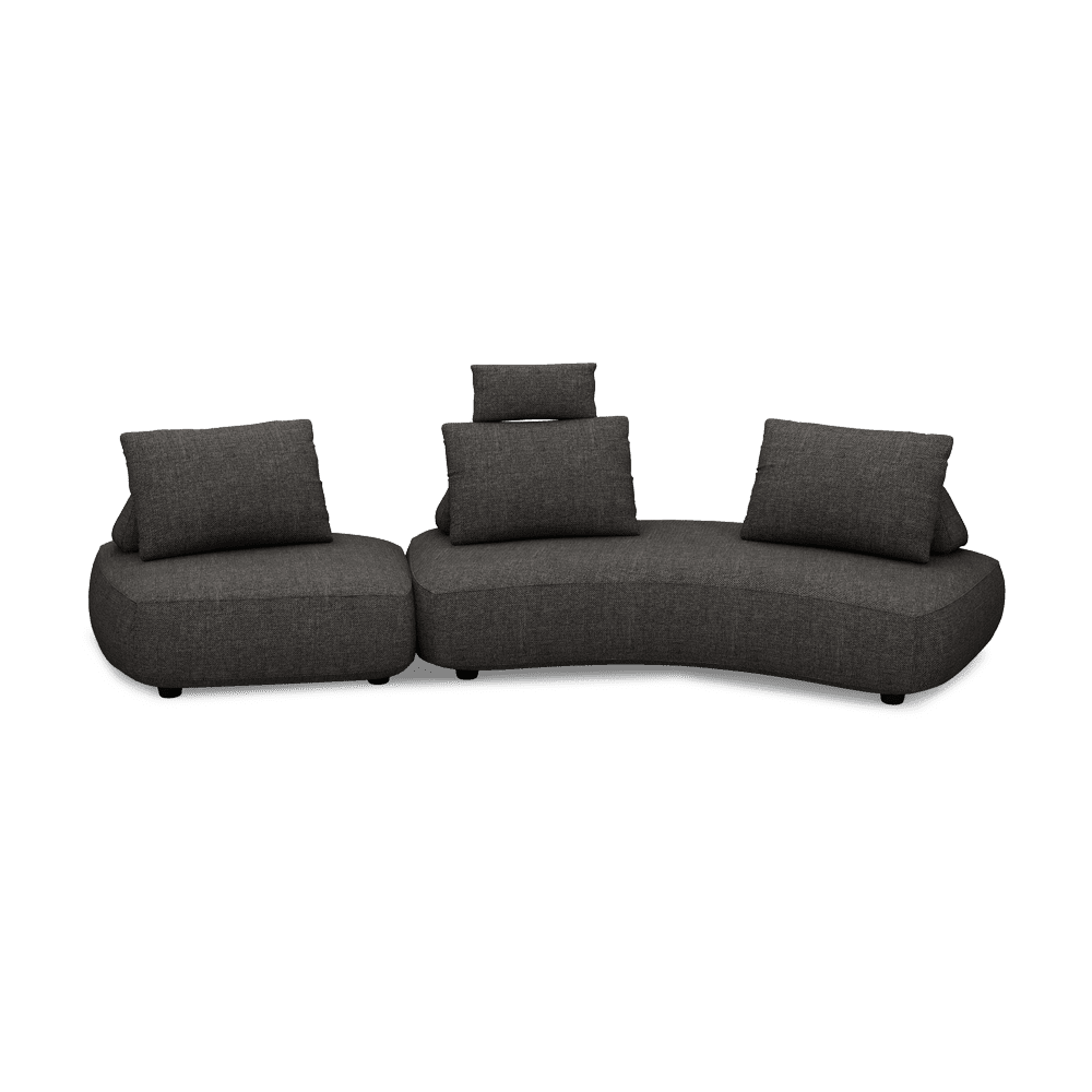 VARDINI – Sculpted Curve Sofa