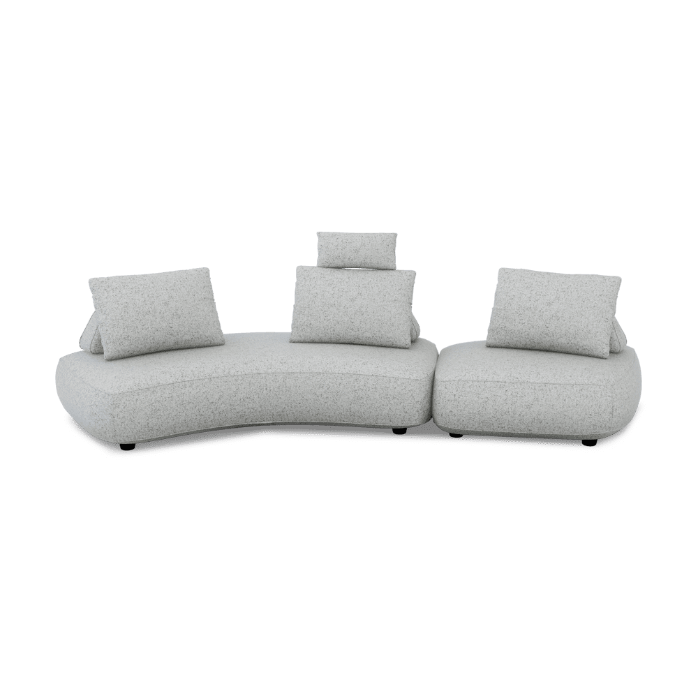 VARDINI – Sculpted Curve Sofa