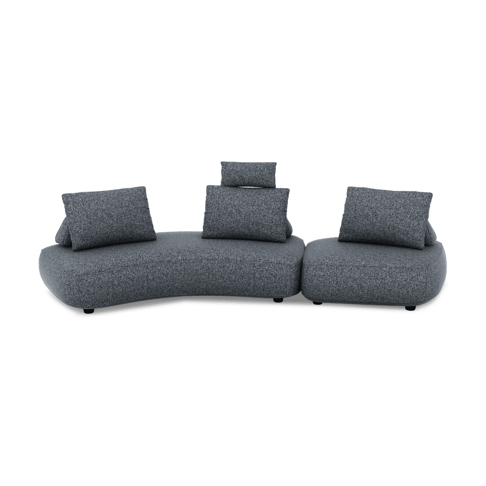VARDINI – Sculpted Curve Sofa