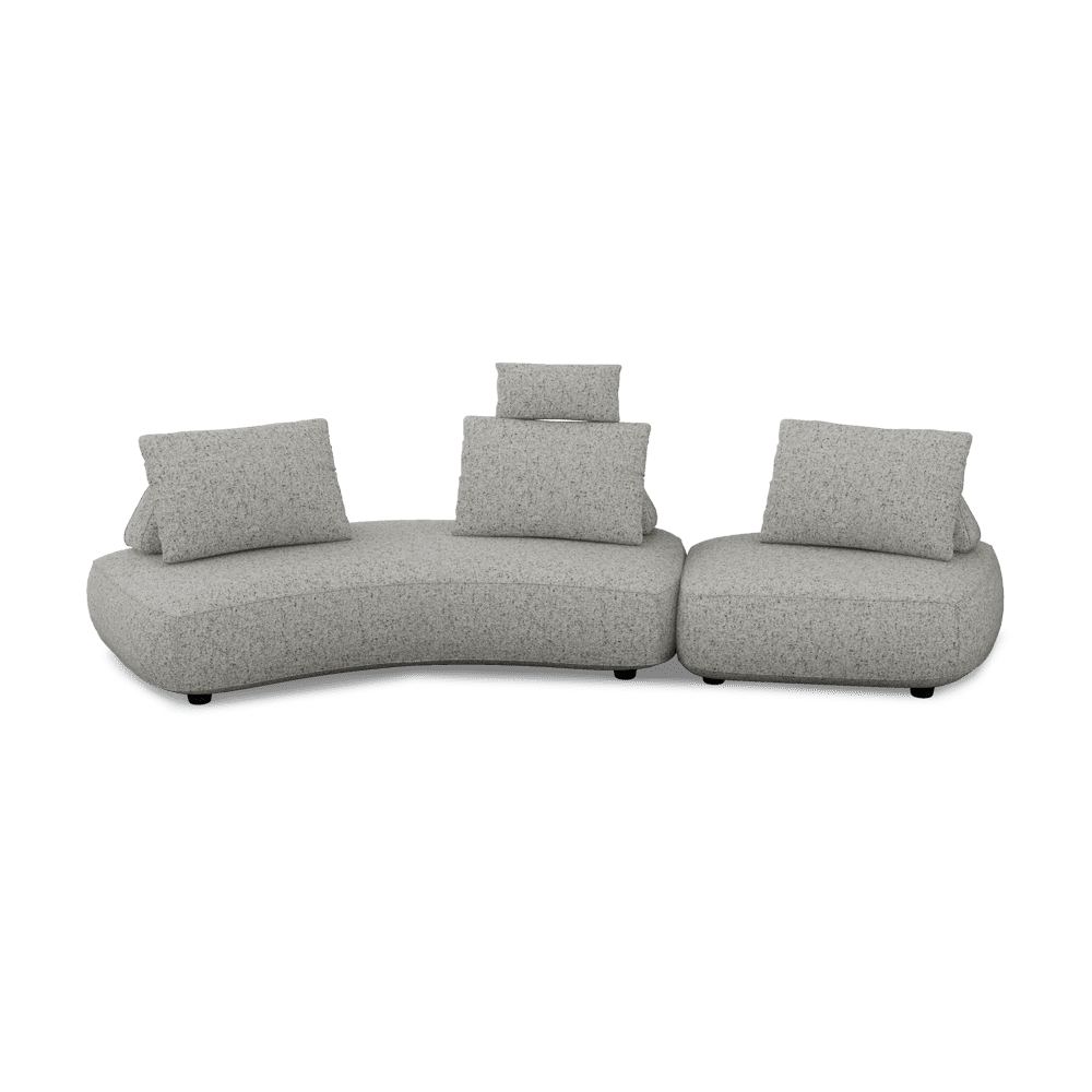 VARDINI – Sculpted Curve Sofa