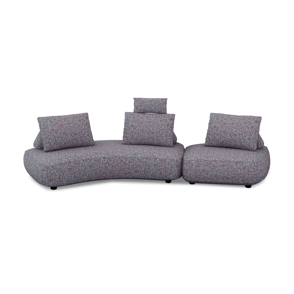 VARDINI – Sculpted Curve Sofa