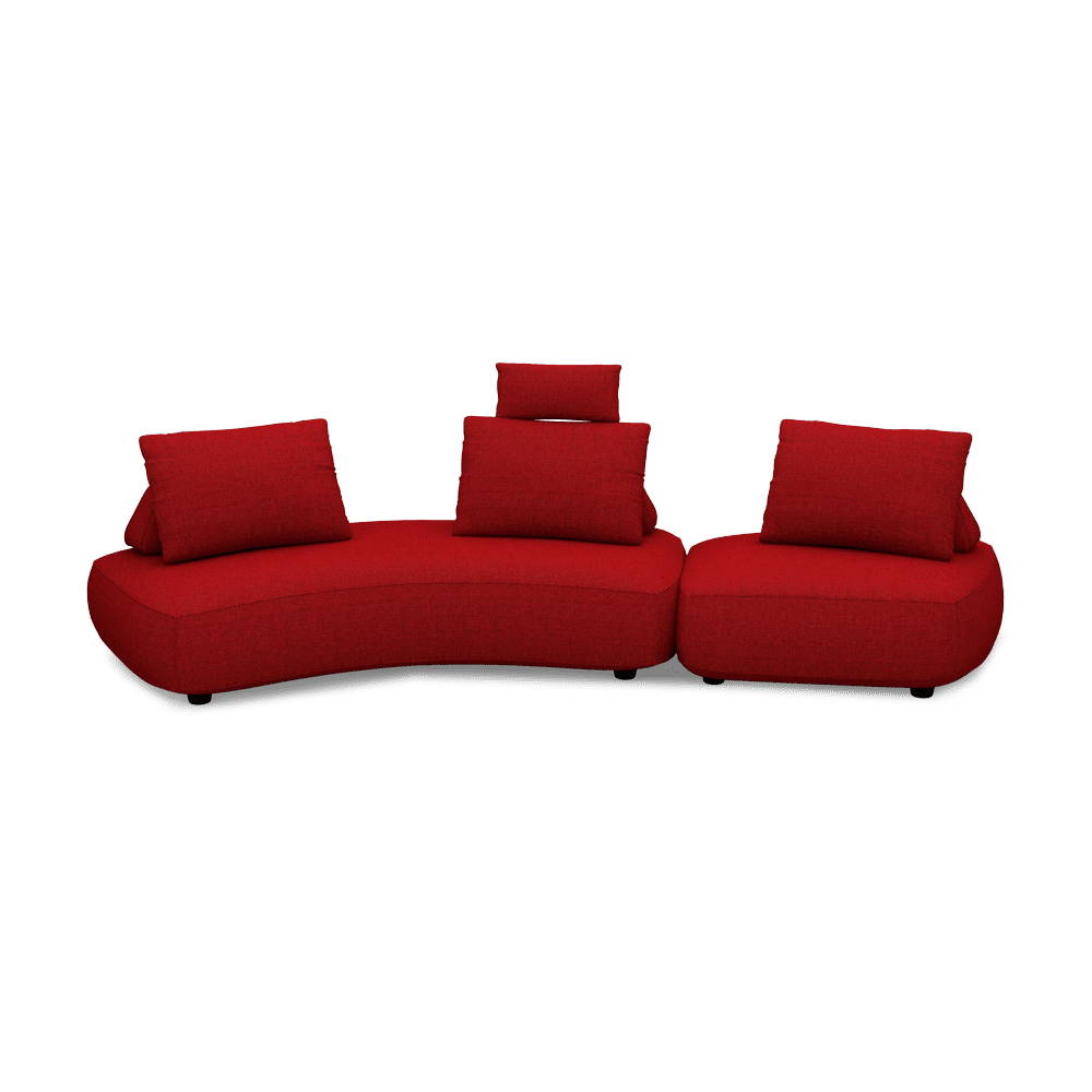VARDINI – Sculpted Curve Sofa