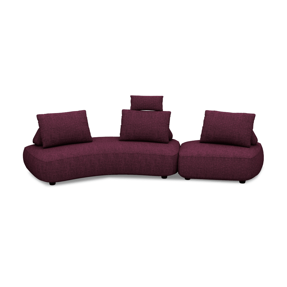 VARDINI – Sculpted Curve Sofa