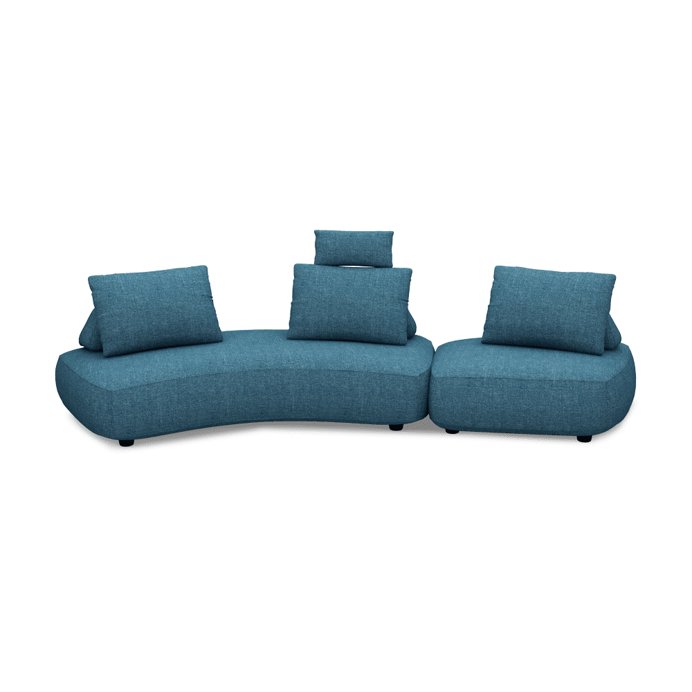 VARDINI – Sculpted Curve Sofa
