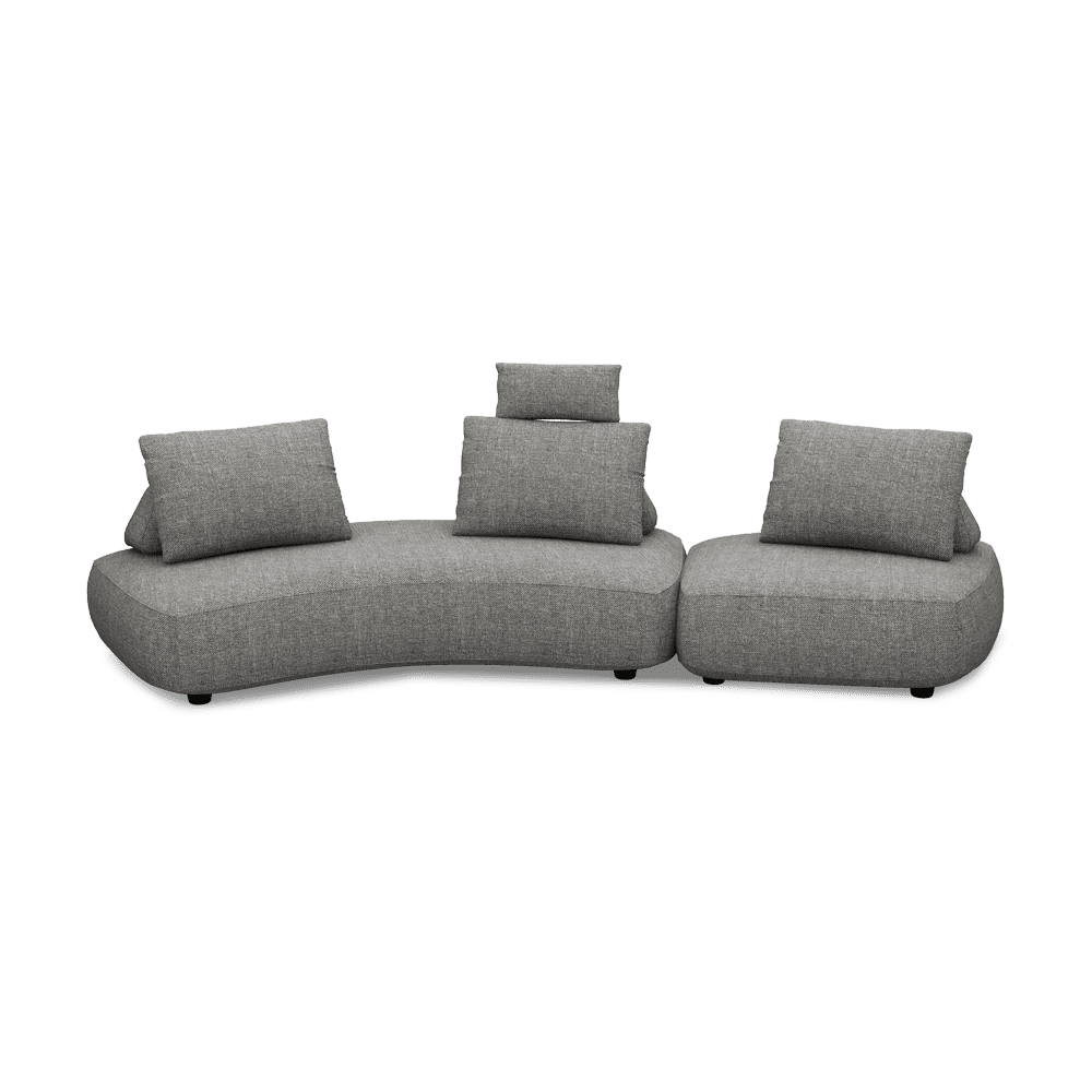 VARDINI – Sculpted Curve Sofa